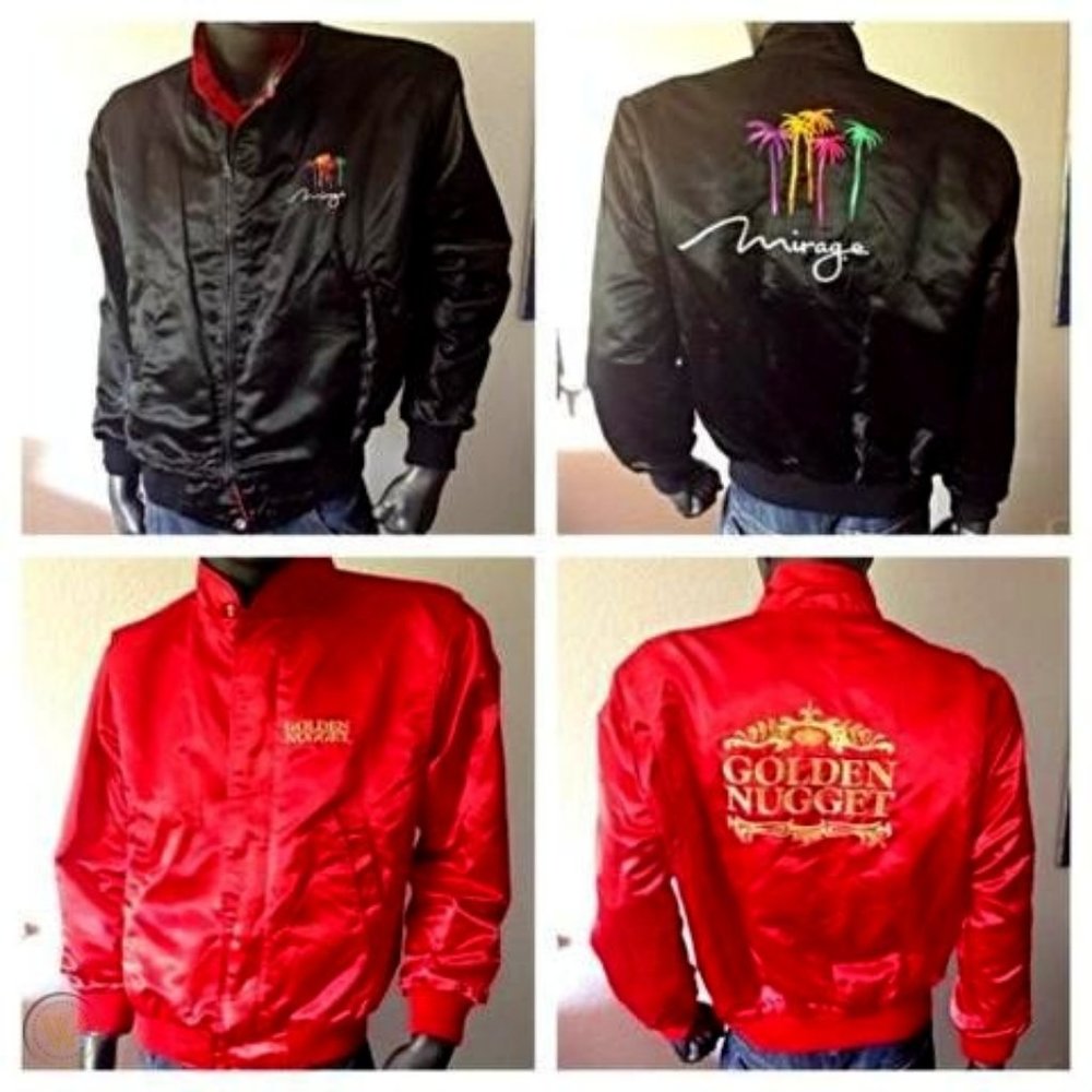 Vintage Mirage / Golden Nugget Reversible Casino Jacket